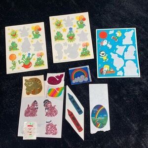 Miscellaneous Vintage Sticker Lot of the 80s